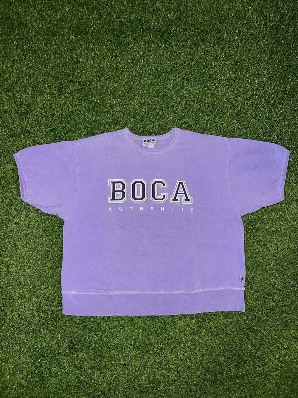 Boca Authentic Short Sleeve Sweatshirt Size XL